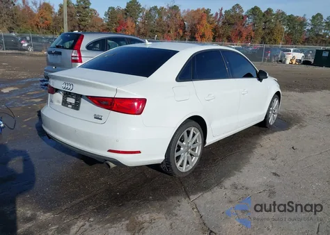 2016 Audi A3 2.0T Premium z USA, uszkodzony, nr VIN WAUB8GFF3G1096567